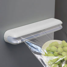 Load image into Gallery viewer, Kitchen Plastic Wrap Dispenser with Cutter
