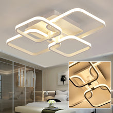 Load image into Gallery viewer, Contemporary LED Light-adjusted Semi Flush Ceiling Light
