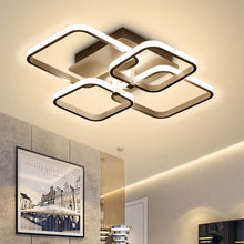Load image into Gallery viewer, Contemporary LED Light-adjusted Semi Flush Ceiling Light
