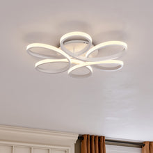 Load image into Gallery viewer, Floral 6 Rings Modern LED Ceiling Light Dimmable with Remote Control Ceiling Lights Living and Home W 58 x L 58 cm 
