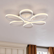 Load image into Gallery viewer, Floral 6 Rings Modern LED Ceiling Light Dimmable with Remote Control Ceiling Lights Living and Home 
