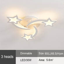 Load image into Gallery viewer, Childlike Shooting Stars LED Energy-efficient Ceiling Light
