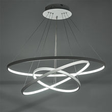 Load image into Gallery viewer, Modern LED Pendant with 3 Circle Rings - Dimmable Pendant Living and Home Non-Dimmable 
