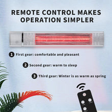 Load image into Gallery viewer, Wall Mount Electric Space Heater 750/1500/2000W Space Heaters Living and Home 
