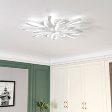 Load image into Gallery viewer, V Shaped Floral Modern Semi-Flush LED Ceiling Light Dimmable/Non-Dimmable Ceiling Lights Living and Home 
