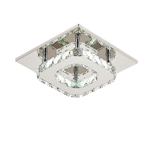 Load image into Gallery viewer, Modern Small Crystal LED Ceiling Light for Hallways and Corridor
