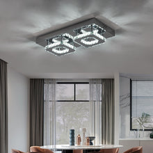 Load image into Gallery viewer, Modern Small Crystal LED Ceiling Light for Hallways and Corridor

