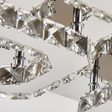Load image into Gallery viewer, 68 W Square LED Ceiling Light with Crystal Dimmable Warm Light Ceiling Lights Living and Home 
