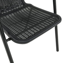 Load image into Gallery viewer, Outdoor Tempered Glass Coffee Table with Two Rattan Chairs,LG0540LG0791
