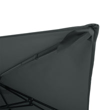 Load image into Gallery viewer, Large Square Canopy Rotating Outdoor Cantilever Parasol with Base
