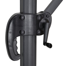 Load image into Gallery viewer, Large Square Canopy Rotating Outdoor Cantilever Parasol with Base
