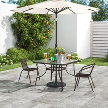 Load image into Gallery viewer, 3/5pcs Garden Patio Dining Set Outdoor Furniture Garden Dining Sets Living and Home 
