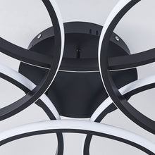 Load image into Gallery viewer, Modern Acrylic Light-adjusted Petal LED Semi Ceiling Light
