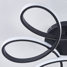 Load image into Gallery viewer, Modern Acrylic Light-adjusted Petal LED Semi Ceiling Light
