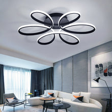 Load image into Gallery viewer, Modern Acrylic Light-adjusted Petal LED Semi Ceiling Light
