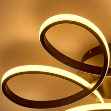 Load image into Gallery viewer, Modern Acrylic Light-adjusted Petal LED Semi Ceiling Light
