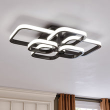 Load image into Gallery viewer, Modern LED Ceiling Light with 6 Squares 102W Flush Mount Pendant Light Ceiling Lights Living and Home 
