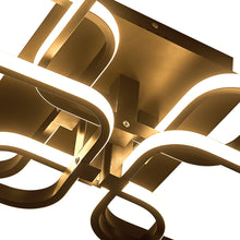 Load image into Gallery viewer, Contemporary LED Energy-efficient Light-adjusted Semi Flush Ceiling Light
