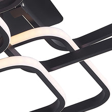Load image into Gallery viewer, Contemporary LED Energy-efficient Light-adjusted Semi Flush Ceiling Light
