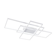 Load image into Gallery viewer, Neutral Style Rectangular LED Semi Flush Ceiling Light
