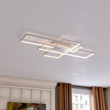 Load image into Gallery viewer, 62/80W LED Ceiling Light 3000K-6000K Color Changing Dimmable Lighting Ceiling Lights Living and Home 62W 90cm 
