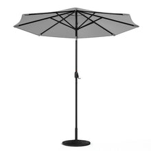 Load image into Gallery viewer, Outdoor Solar 24 LED Lights Patio with Crank for Patio Market with Base
