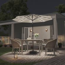 Load image into Gallery viewer, Outdoor Solar 24 LED Lights Patio with Crank for Patio Market with Base
