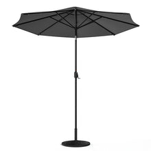 Load image into Gallery viewer, Outdoor Solar 24 LED Lights Patio with Crank for Patio Market with Base
