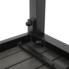 Load image into Gallery viewer, Outdoor Wooden and Metallic Dining Table with parasol hole
