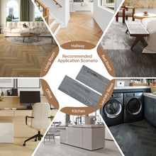Load image into Gallery viewer, Rustic Style Wood Plank PVC Flooring
