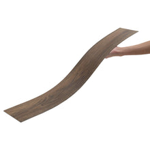 Load image into Gallery viewer, PVC Wooden Self-adhesive Laminate Flooring Planks for Home Decor
