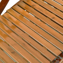 Load image into Gallery viewer, Bamboo Rocking Chair Foldable Recliner
