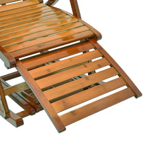 Load image into Gallery viewer, Bamboo Rocking Chair Foldable Recliner
