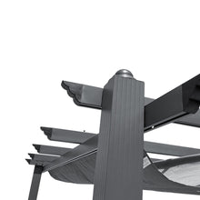 Load image into Gallery viewer, 300cm Wide Aluminum Pergola for Patio Deck Outdoor Horizontal Pulling Square Pergolar Canopies &amp; Gazebos Living and Home 
