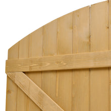 Load image into Gallery viewer, Semi Braced Arch Top Strong Wooden Garden Gate
