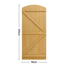 Load image into Gallery viewer, Semi Braced Arch Top Strong Wooden Garden Gate
