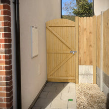 Load image into Gallery viewer, Semi Braced Arch Top Strong Wooden Garden Gate
