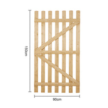 Load image into Gallery viewer, Outdoor Wooden Garden Gate Fence Door
