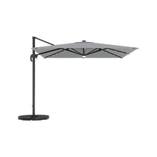Load image into Gallery viewer, Square Cantilever Parasol with Solar Light and HDPE Parasol Base, LG1268LG0884
