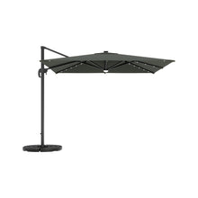 Load image into Gallery viewer, Square Cantilever Parasol with Solar Light and HDPE Parasol Base, LG1269LG0884
