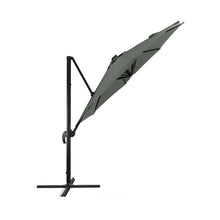 Load image into Gallery viewer, Round Cantilever Parasol with Solar Light and HDPE Parasol Base, LG1271LG0884
