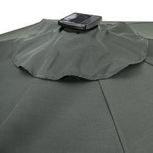 Load image into Gallery viewer, Round Cantilever Parasol with Solar Light and HDPE Parasol Base, LG1271LG0884
