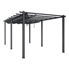 Load image into Gallery viewer, Garden Sanctuary Aluminum Patio Pergola with Canopy
