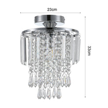 Load image into Gallery viewer, Crystal Mount Ceiling Light
