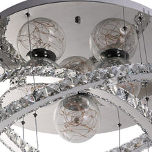 Load image into Gallery viewer, Accent Crystal Chandelier LED Pendant Light Living and Home 
