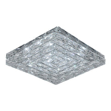 Load image into Gallery viewer, Modern Square Crystal LED Ceiling Light
