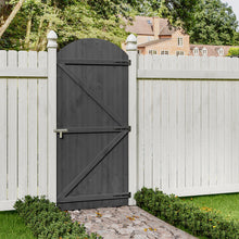 Load image into Gallery viewer, Semi Braced Arch Top Strong Wooden Garden Gate
