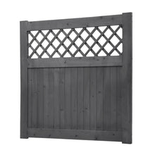 Load image into Gallery viewer, Rhombus Garden Wood Fence Gate
