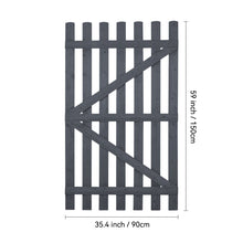 Load image into Gallery viewer, Garden Wood Fence Gate with Latch
