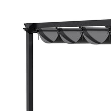 Load image into Gallery viewer, 10 x 13FT Outdoor Lean To Pergola with Canopy
